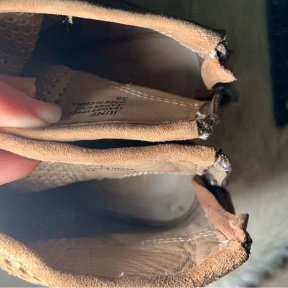 Sz 36.5 ASH Leather June Wedges - Picture 8 of 8